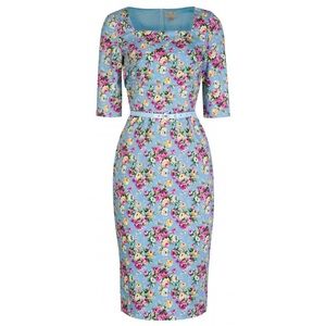 Pin up style pencil dress